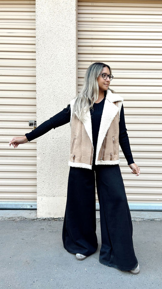 Chaqueta Aviadora NUDE Chiporro sin mangas