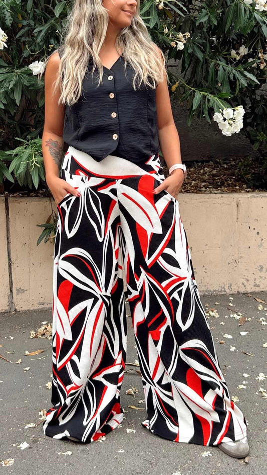 Maxi Palazzo María “Red Night”