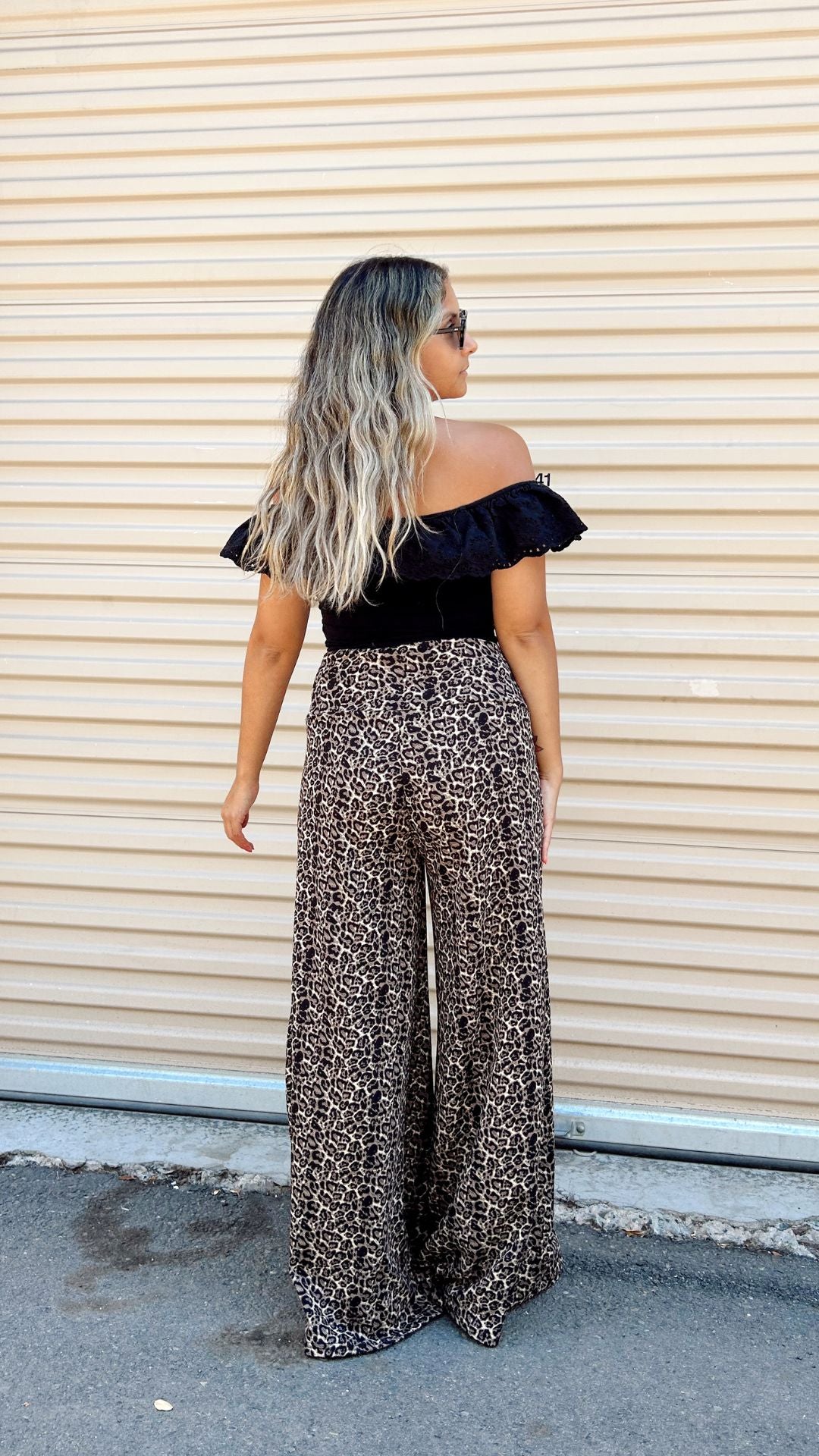 Maxi Palazzo María “Animal Print"