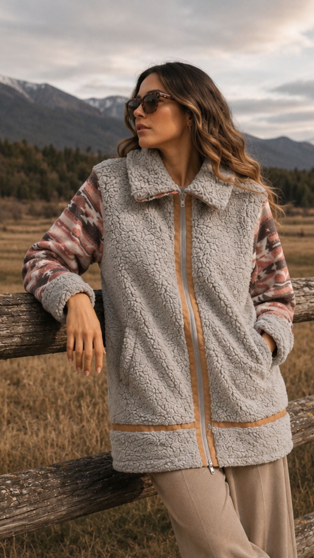 Chaqueta chiporro "Grey"