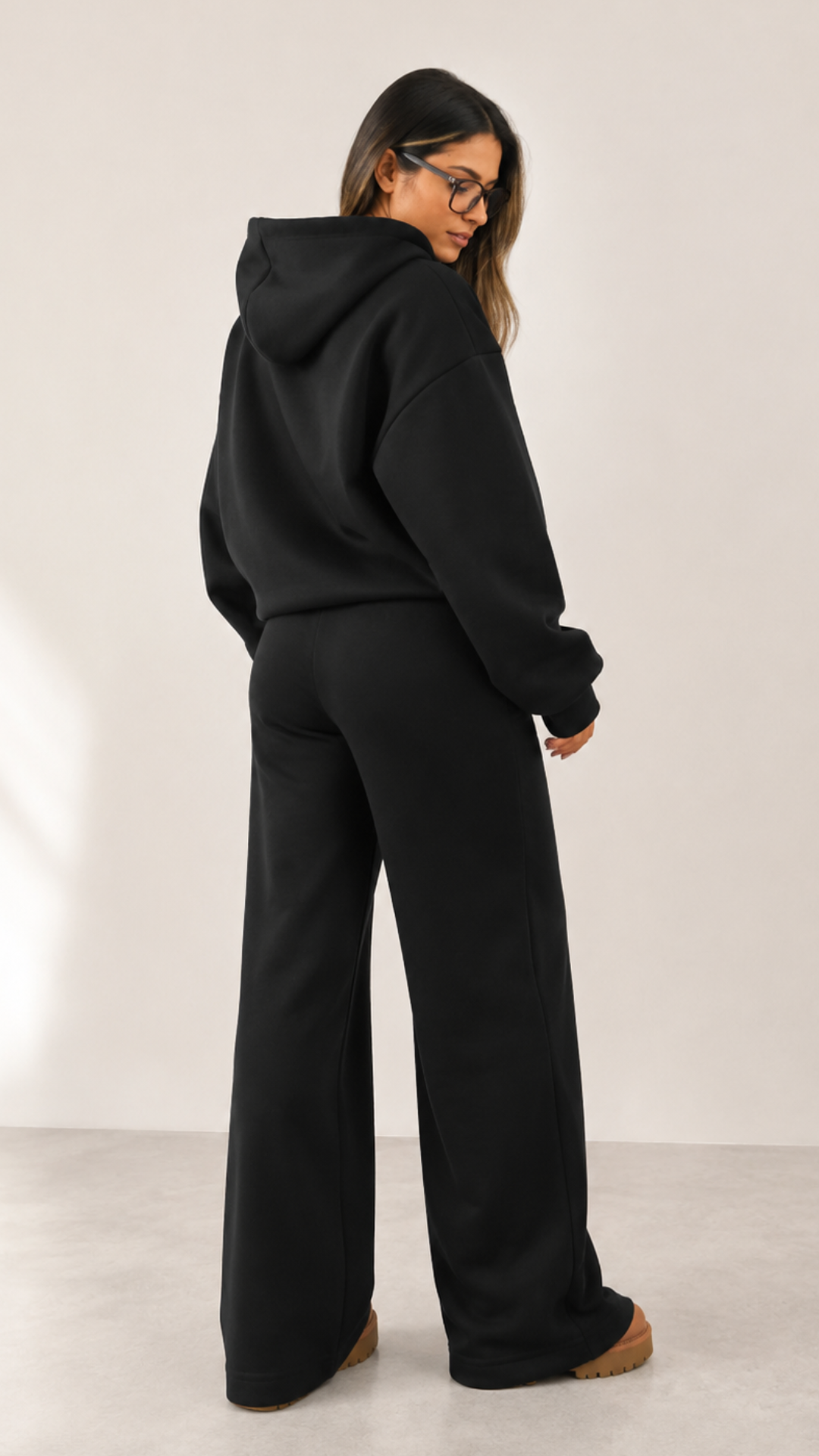 Conjunto Palazzo + Canguro "BLACK"
