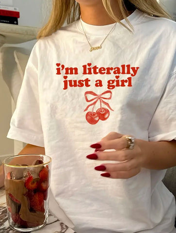 Polera mujer Just a girl