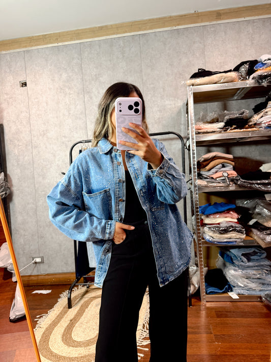 Chaqueta DENIM Brillos "CLARA"