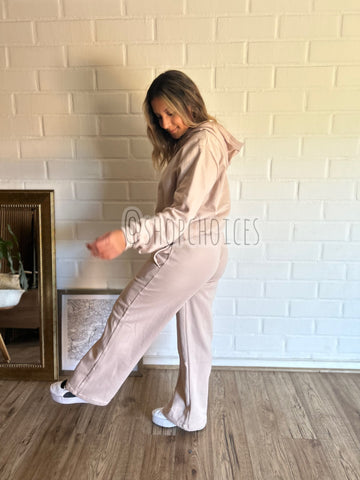 Conjunto “palazzo beige”