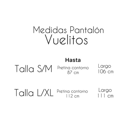 Pantalón Vuelitos negro