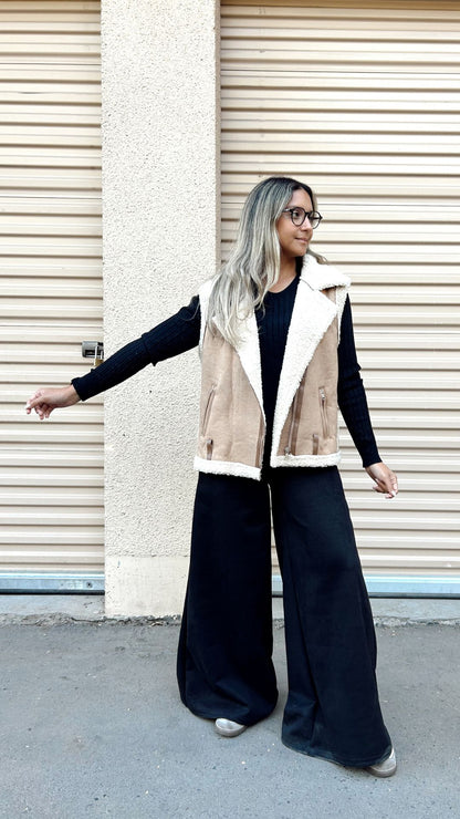 Chaqueta Aviadora NUDE Chiporro sin mangas