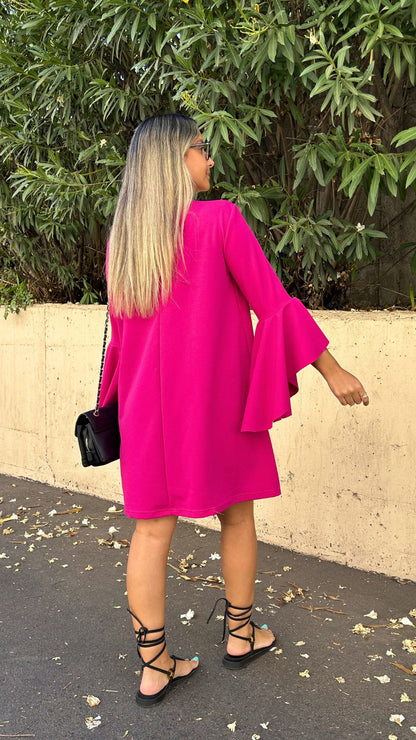 Vestido "Eloise" Fucsia