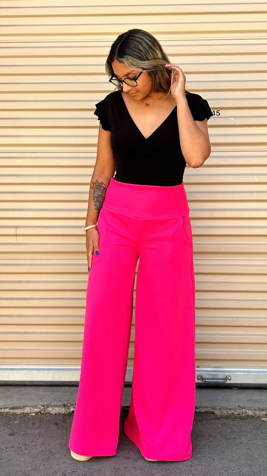 Maxi Palazzo María “Fucsia"