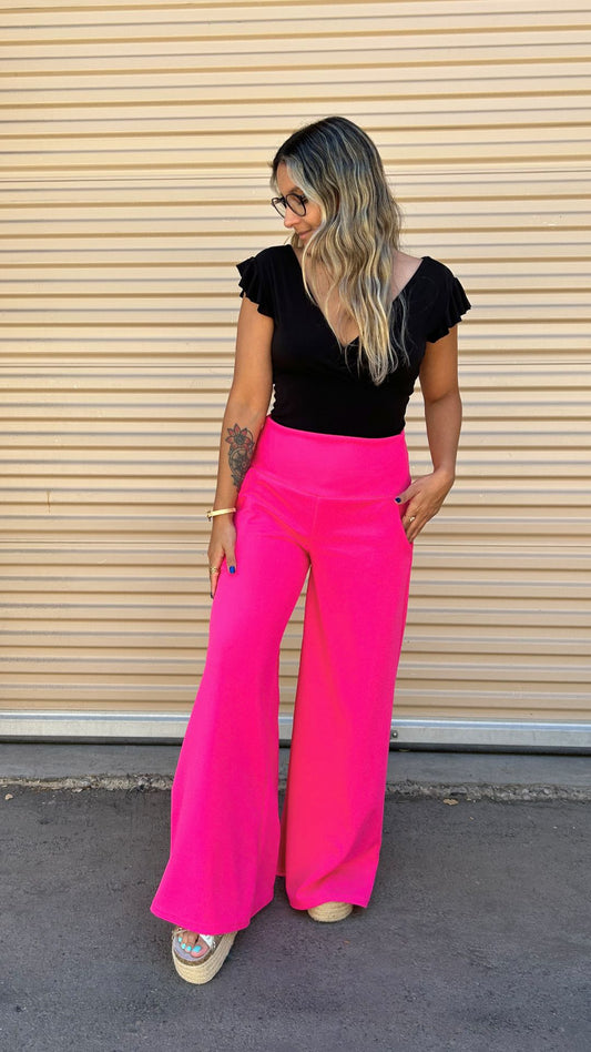 Maxi Palazzo María “Fucsia"