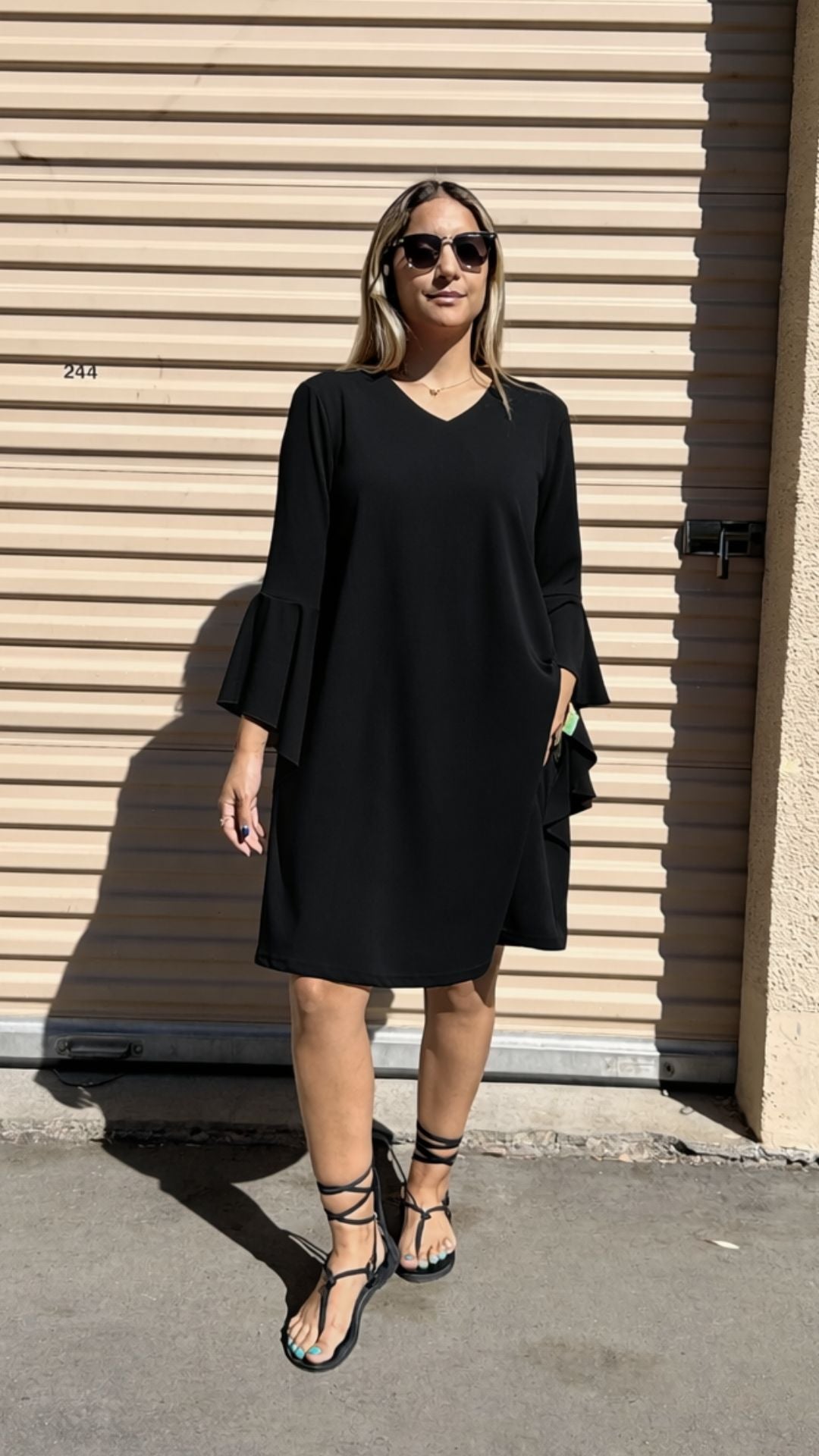 Vestido "Eloise" Black