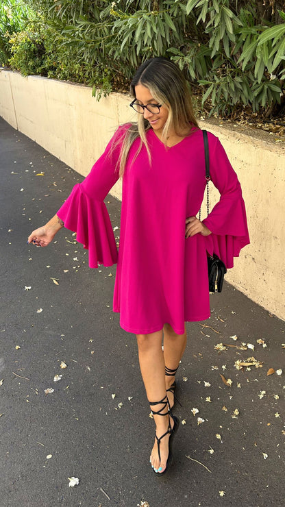 Vestido "Eloise" Fucsia