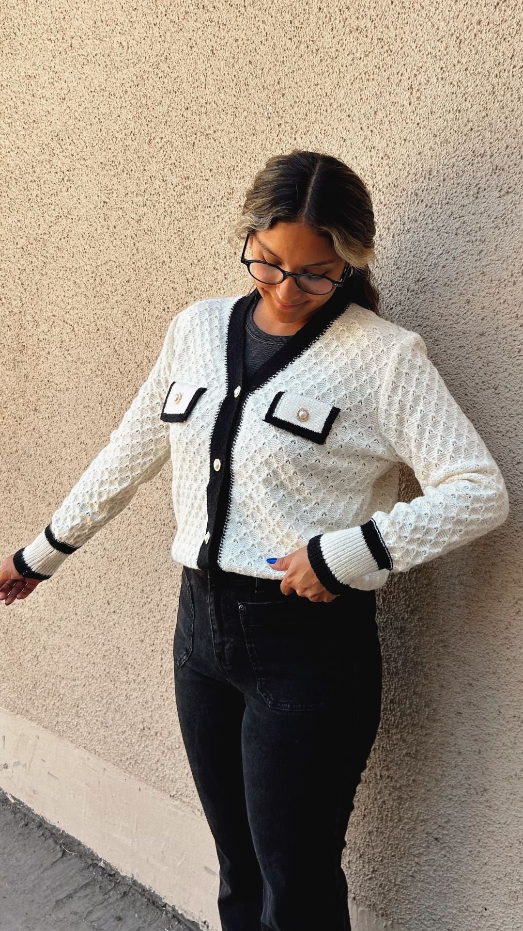 Chaleco "Magnolia Blanco"