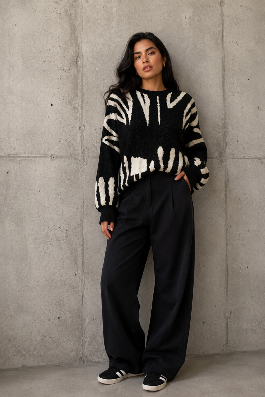 Chaleco Cuello V "BLACK"