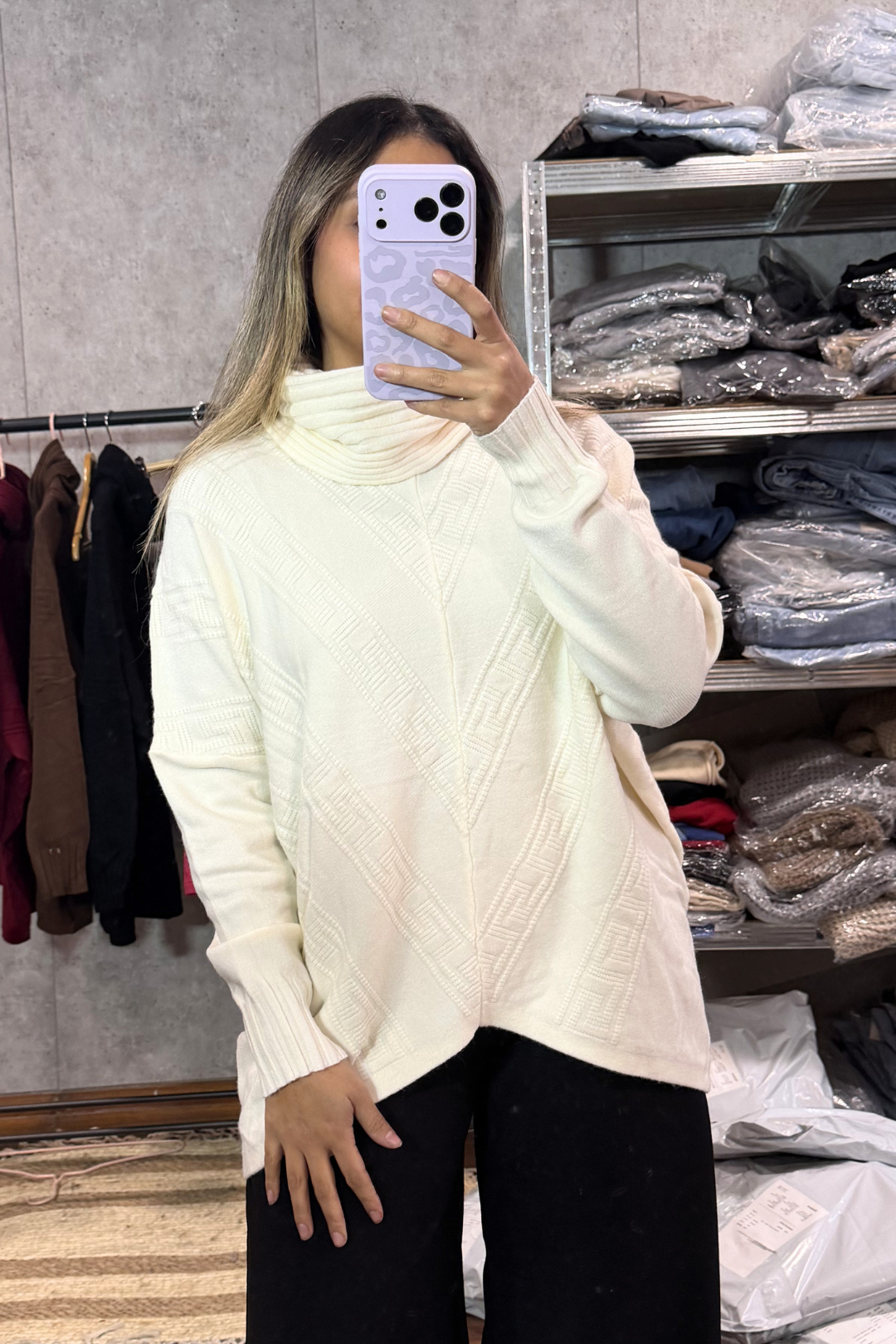 Chaleco Poncho "CRUDO"