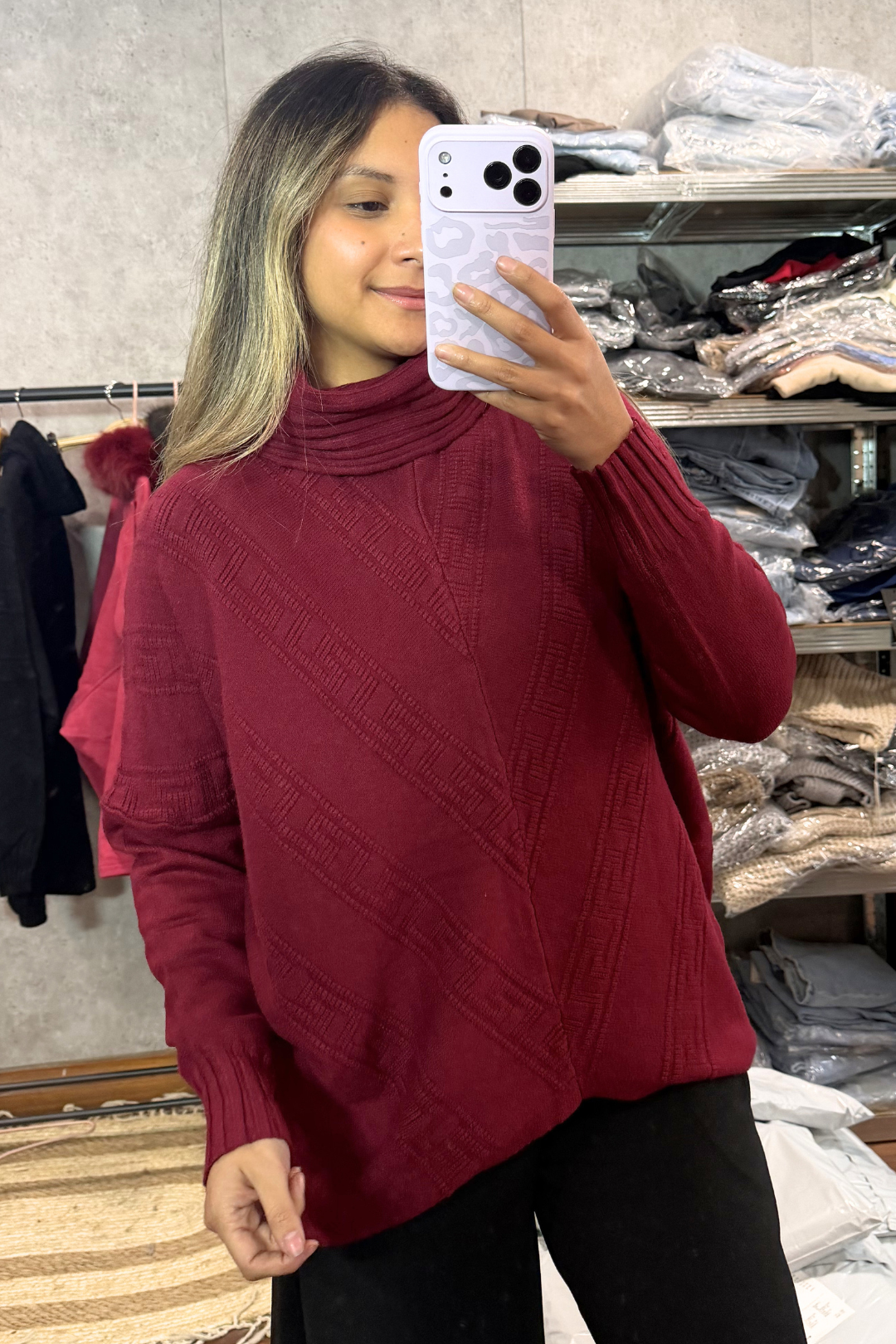 Chaleco Poncho "BURDEO"