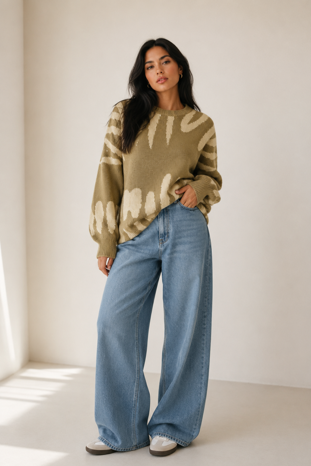 Chaleco Cuello V "BEIGE"