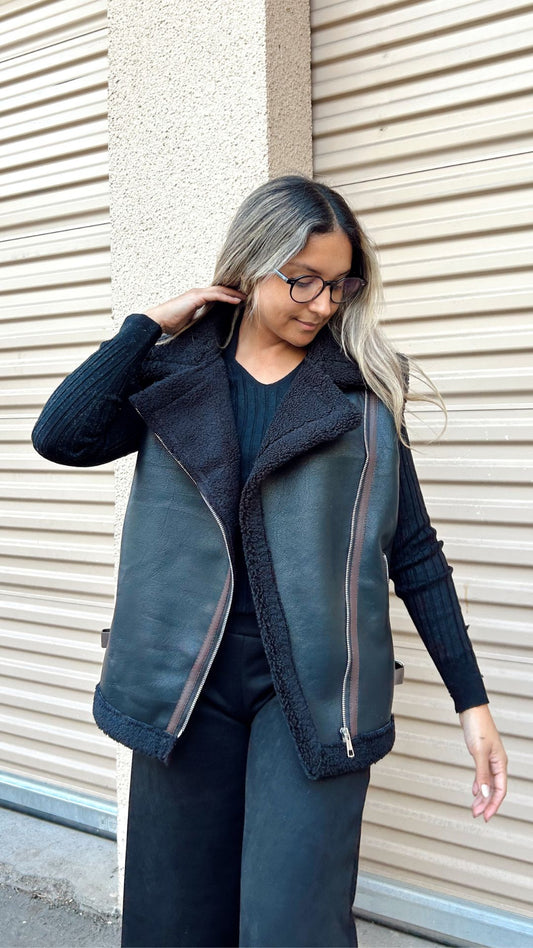 Chaqueta Aviadora Chiporro sin mangas