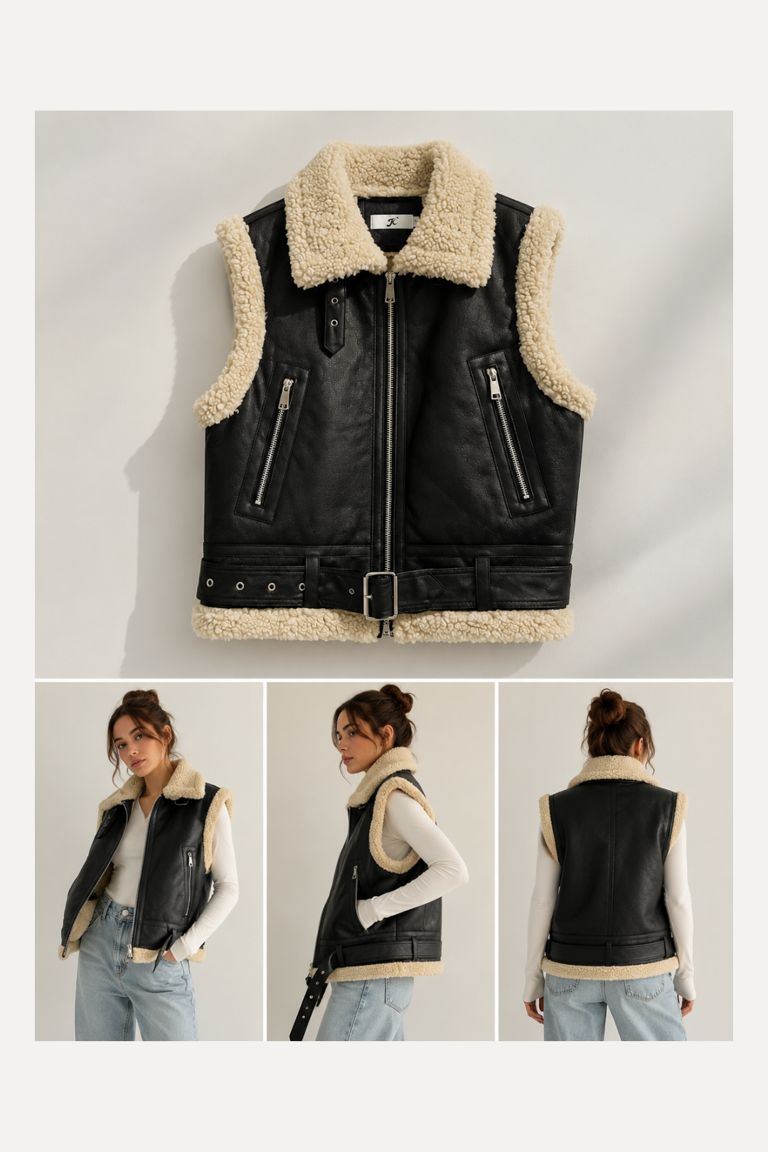 Chaqueta Aviadora "BLACK"