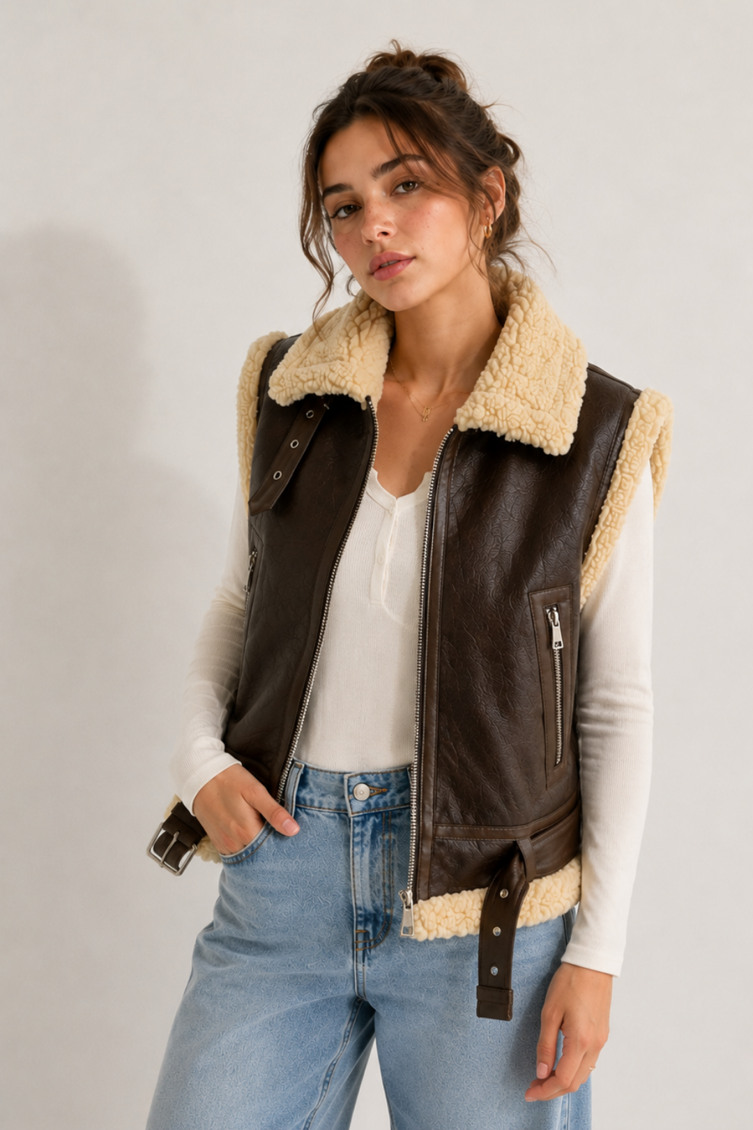 Chaqueta Aviadora "CHOCOLATE"