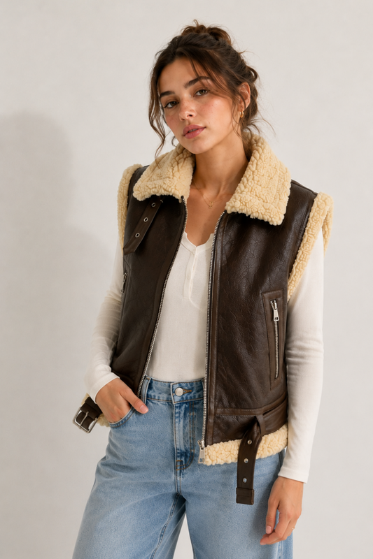 Chaqueta Aviadora "CHOCOLATE"