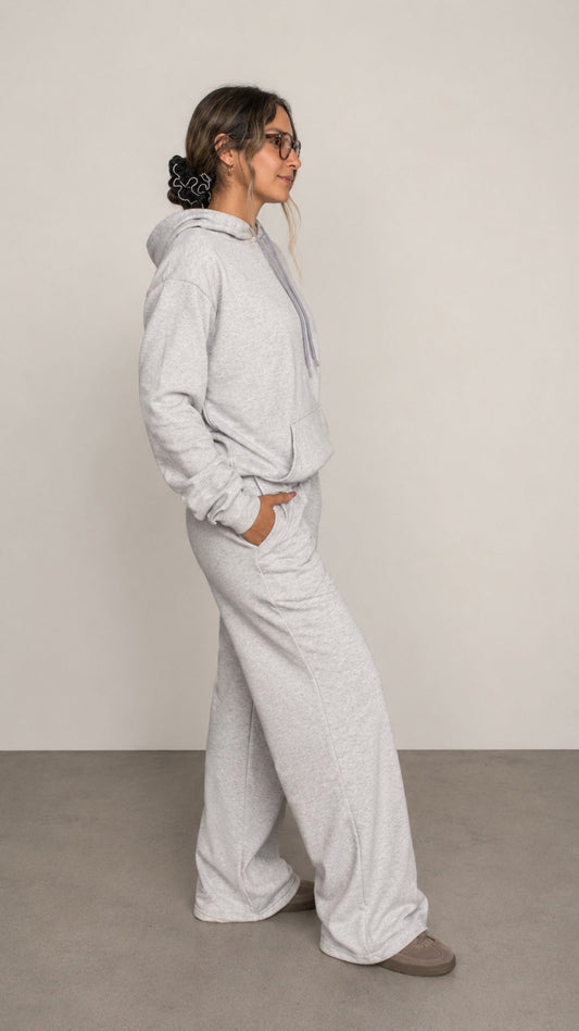 Conjunto Palazzo + Polerón "Gris"