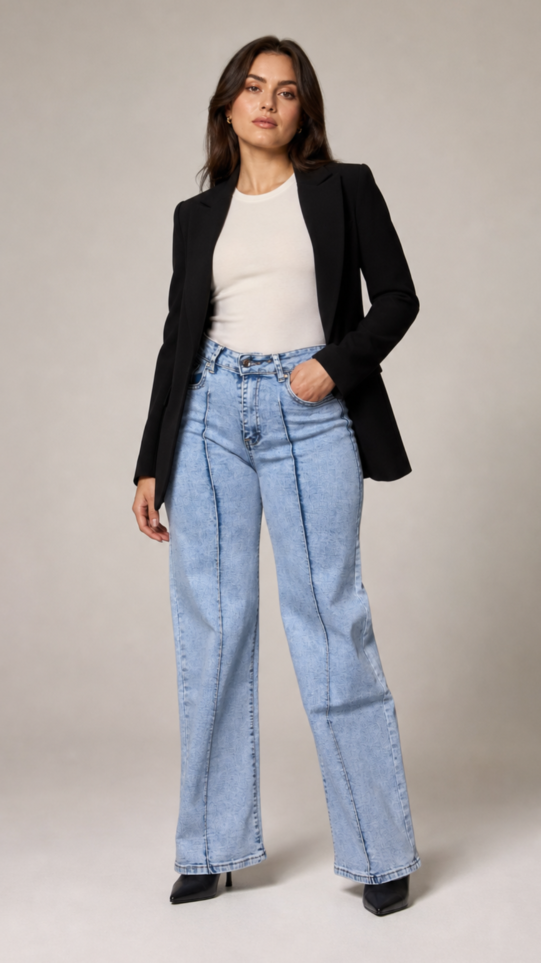 Jeans Wide Leg Denim "1151"