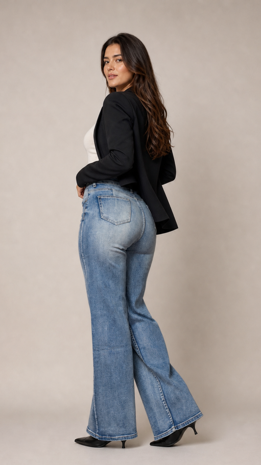Jeans Wide Leg Denim "1099"