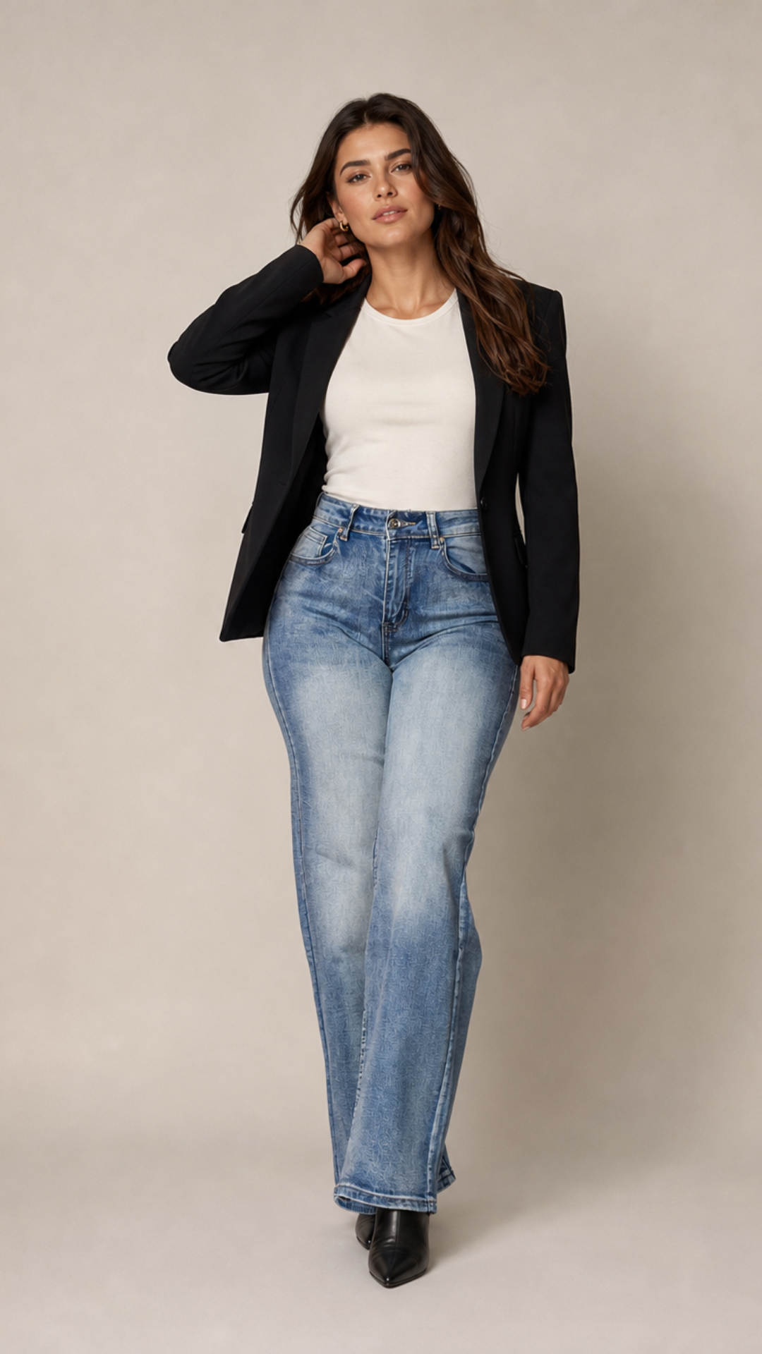 Jeans Wide Leg Denim "1099"