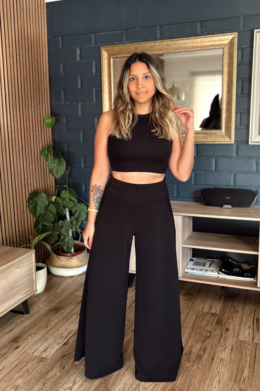 Maxi Palazzo María "BLACK"