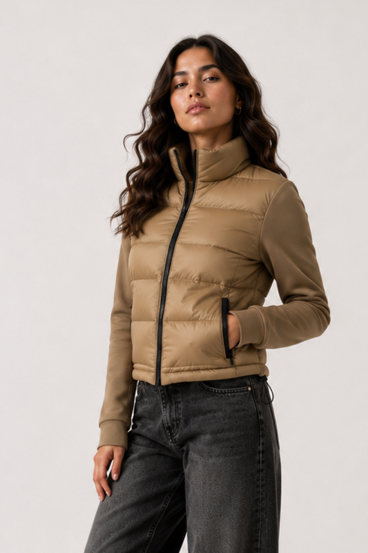 Chaqueta puffa "VANILLA"