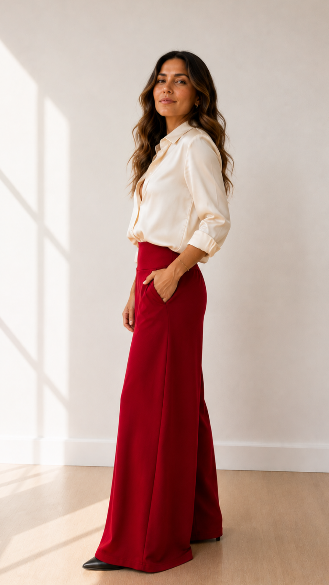 Maxi Palazzo María "Rojo Italiano"