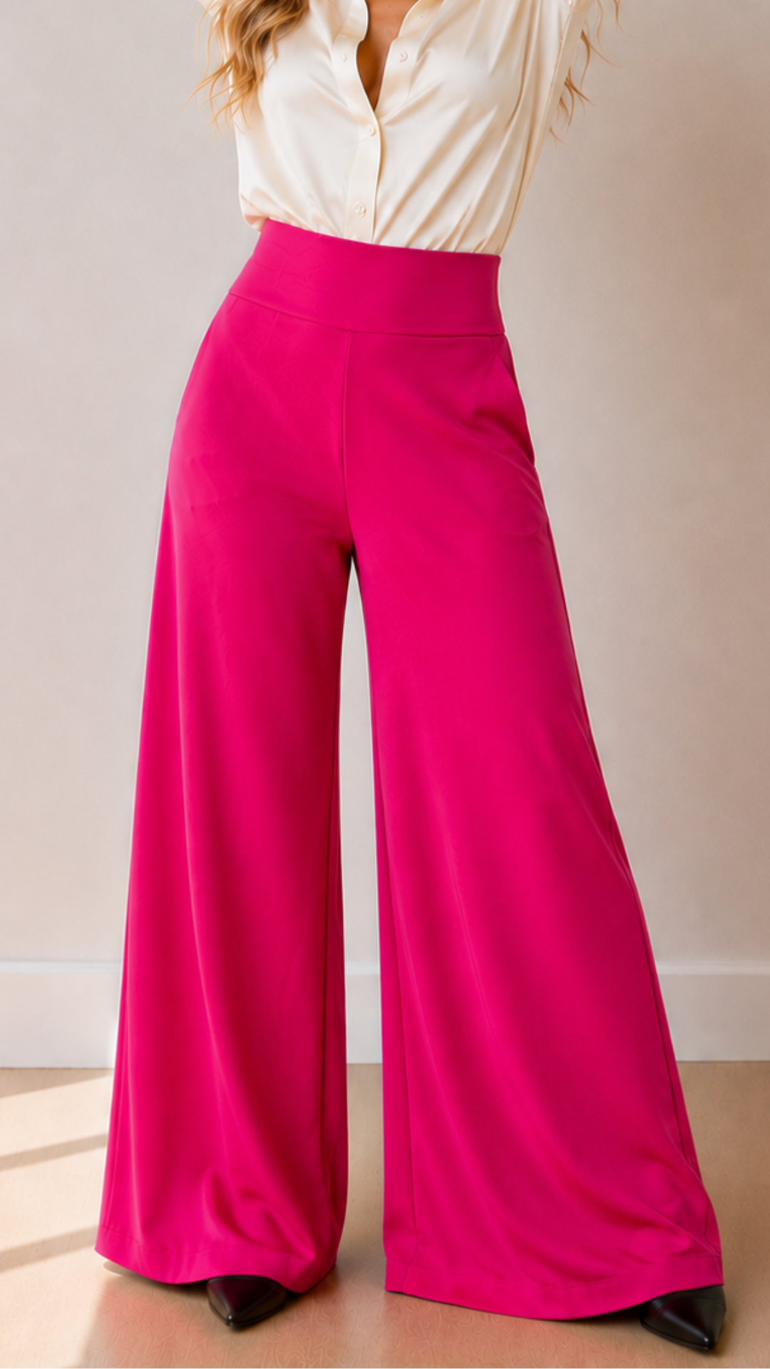 Maxi Palazzo María "Fucsia"