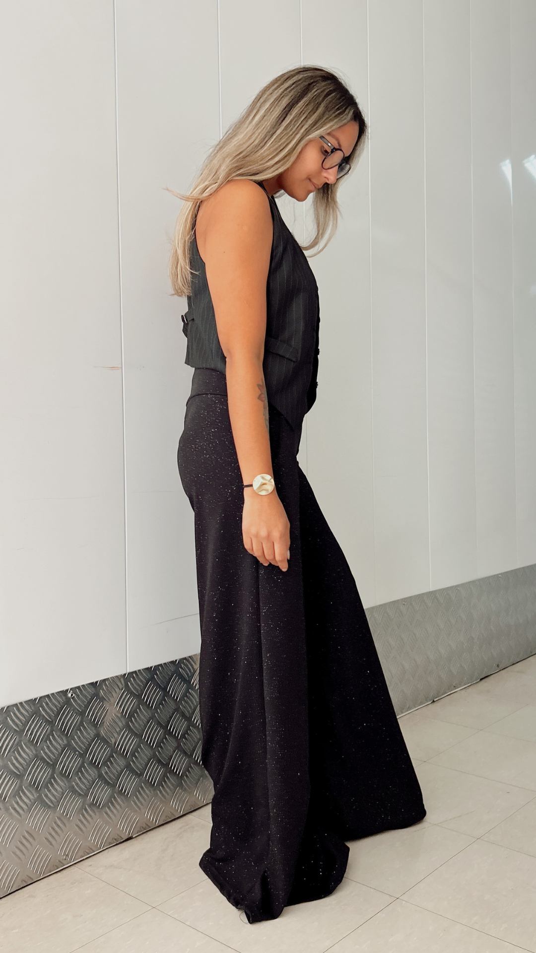 Maxi Palazzo María "Glitter"