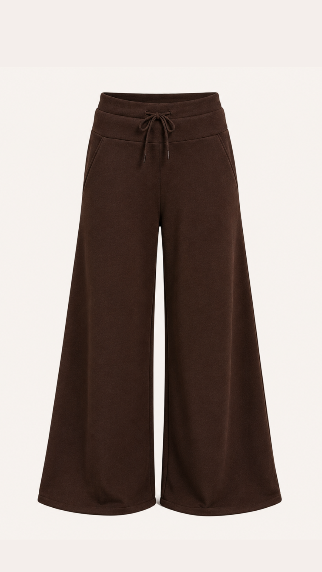 Maxi Palazzo Algodón "CHOCOLATE"