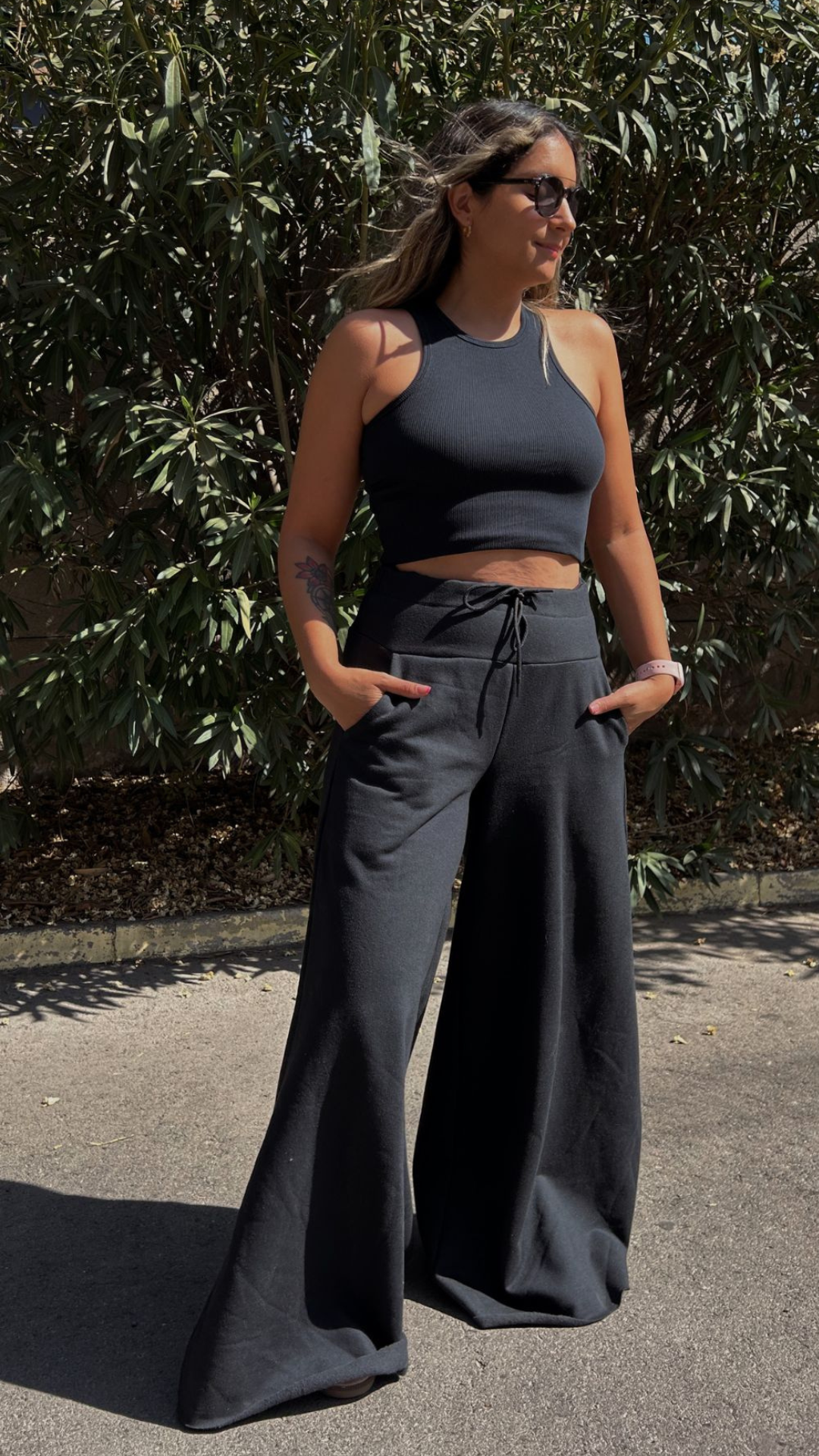 Maxi Palazzo Algodón "BLACK"