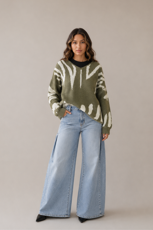 Chaleco Cuello V "GREEN"