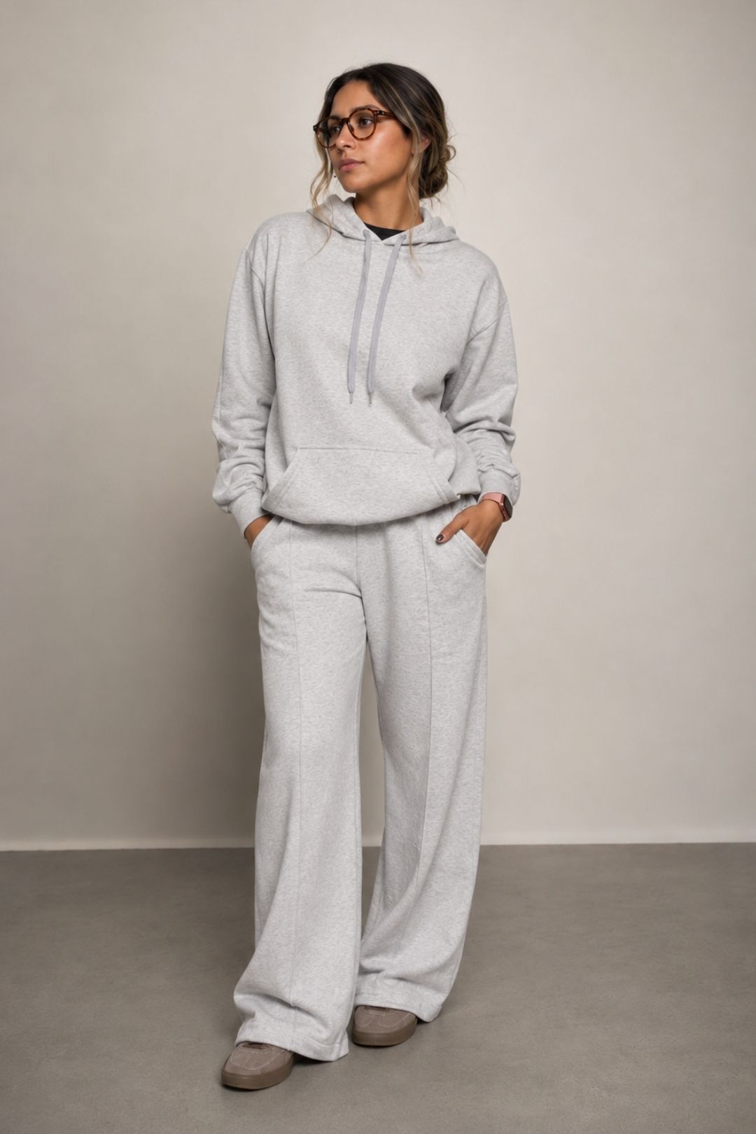 Conjunto Algodón "Gris"