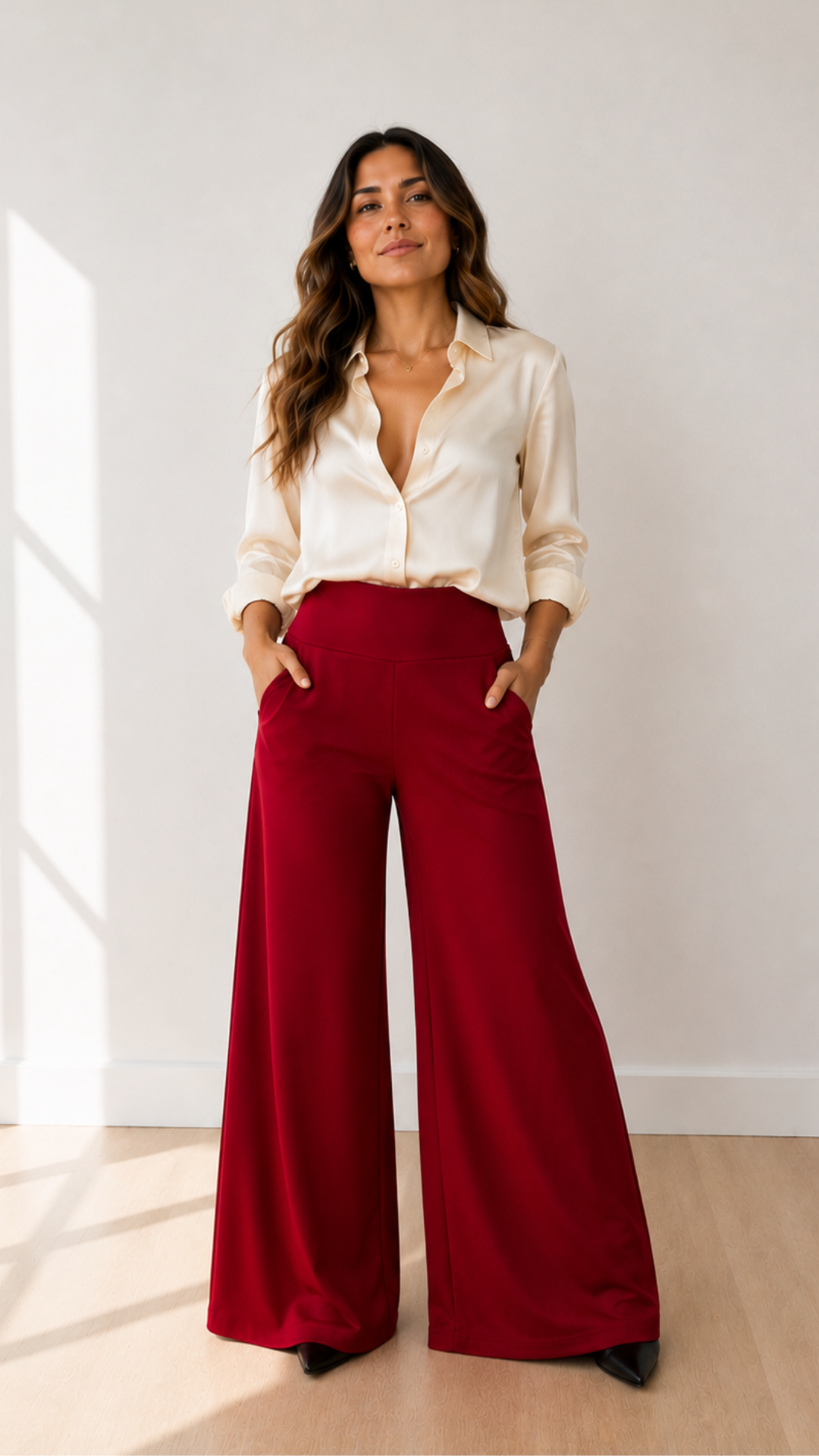 Maxi Palazzo María "Rojo Italiano"