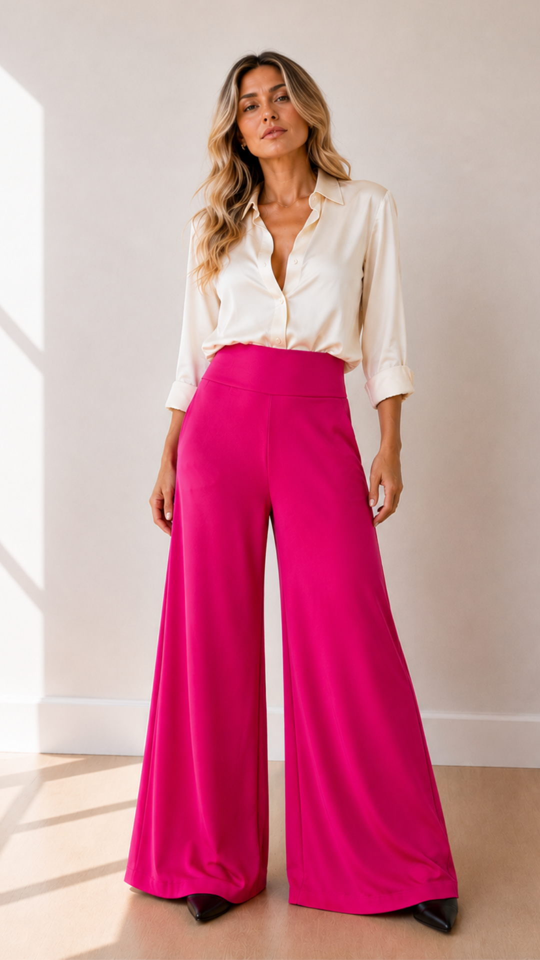 Maxi Palazzo María "Fucsia"