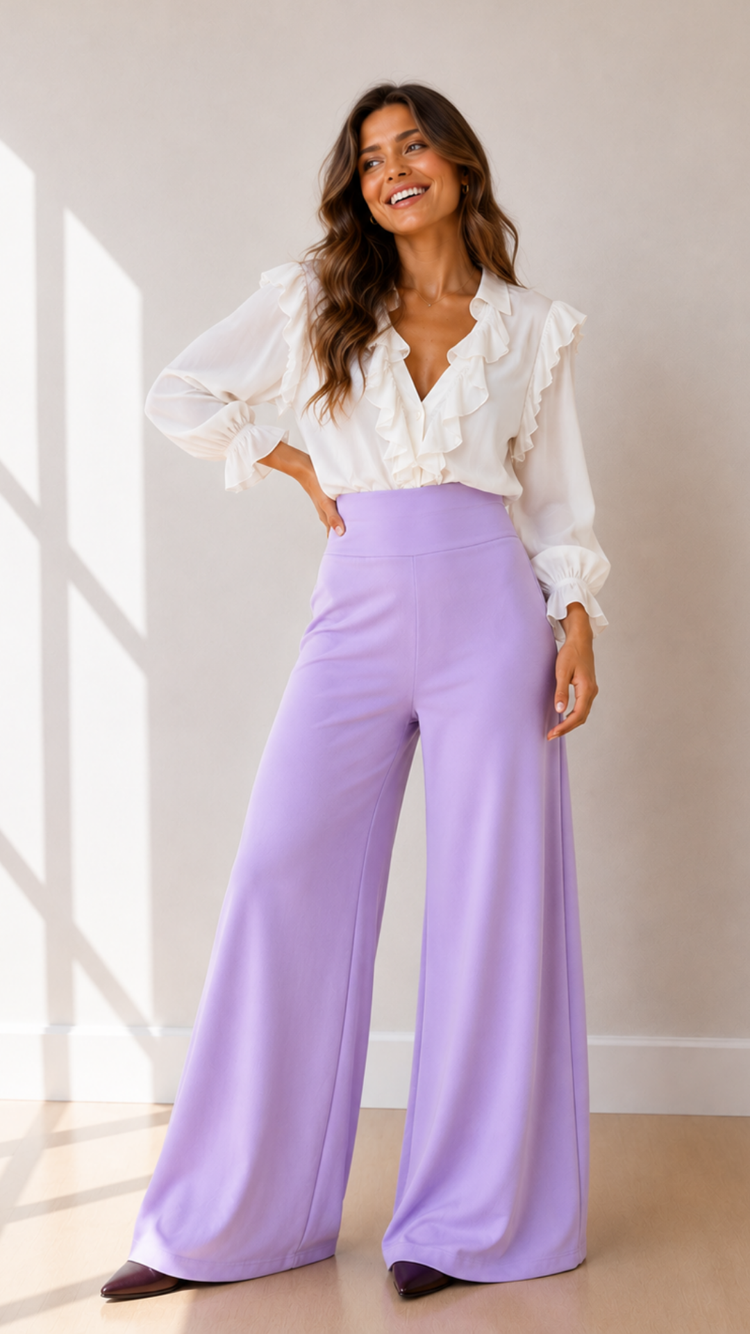 Maxi Palazzo María "Lavanda"