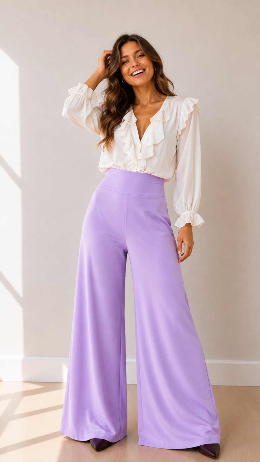 Maxi Palazzo María "Lavanda"