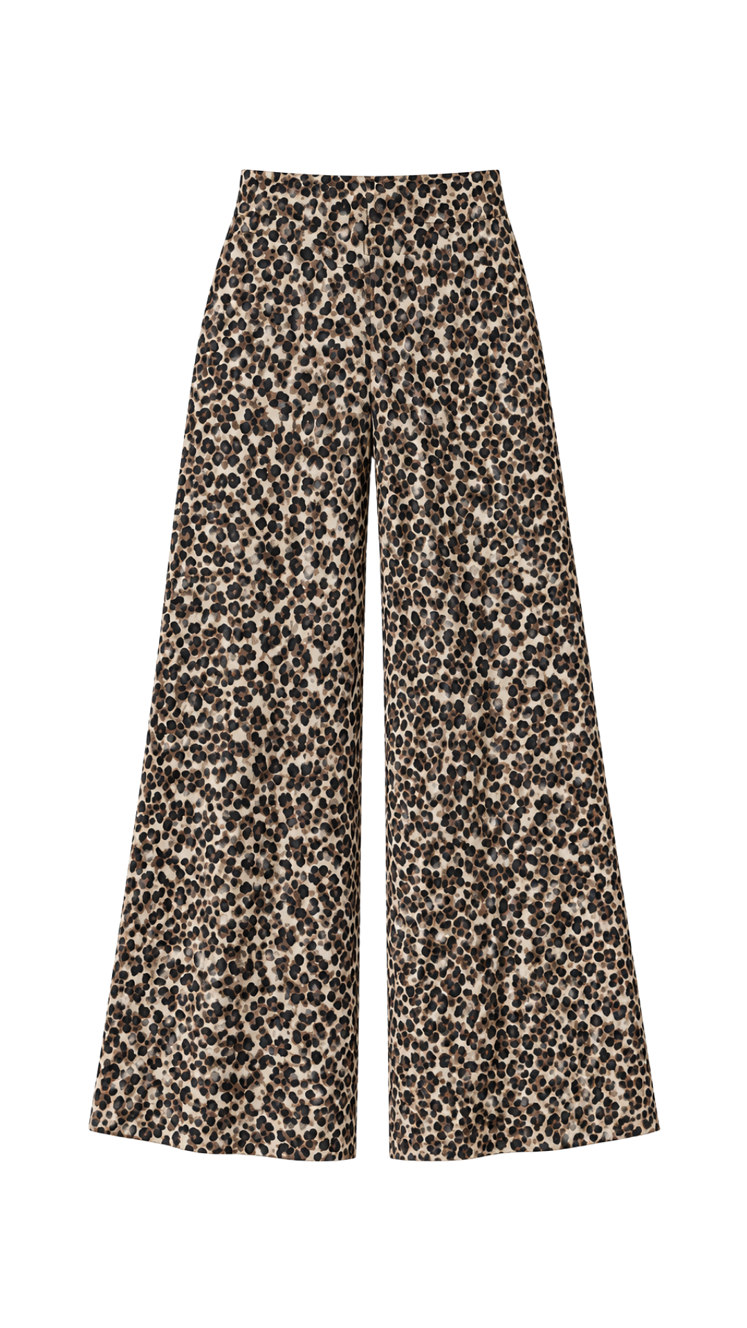 Maxi Palazzo Scuba "Leopard"