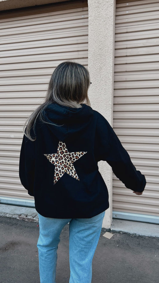 Polerón "StarPrint" Black