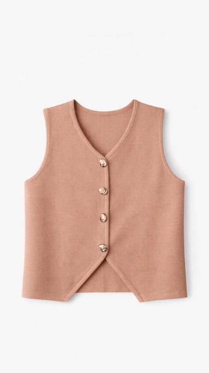 Vest-Polera Hilo "Nude"